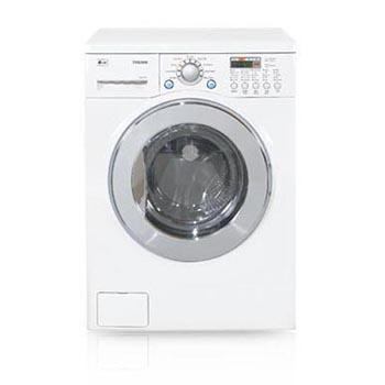 Red lg washer&dryer combo